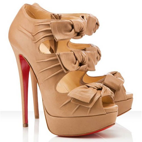 louboutin butterfly shoes